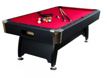 Kulečníkový stůl pool billiard kulečník s vybavením, 8 ft