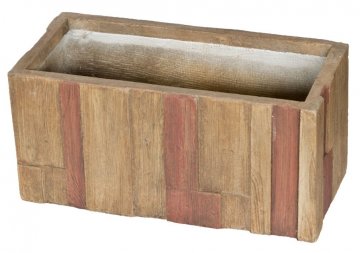 Květináč G21 Wood Box - 28 cm